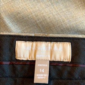 Banana Republic Lined Trouser Pant